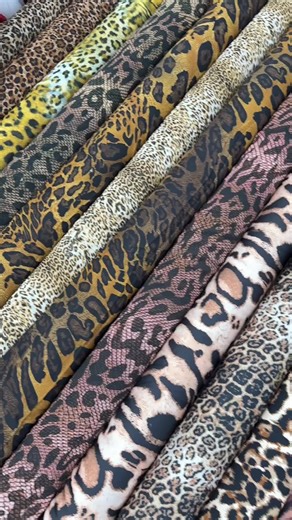 Stylish Animal Prints in Various Fabrics