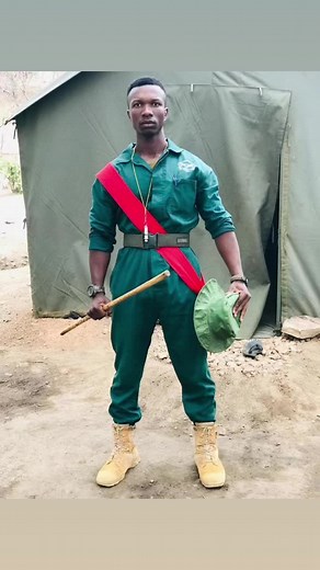 Exploring Outdoor Gear: Green Uniform and Rugged Boots