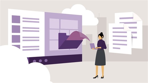 「Microsoft Officeのアカウントと接続するサービスを管理する - OneDrive for Business 入門」の動画チュートリアル | LinkedInラーニング