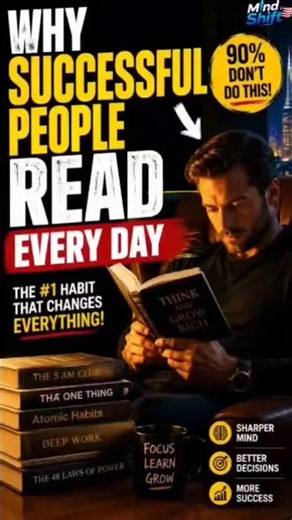Why Successful People Read Every Day 📚 | The Habit That Changes Everything