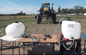 Continuous Rinsing Saves Time and Reduces Spray Residue
