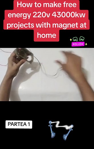 How to Create Free Energy Projects at Home