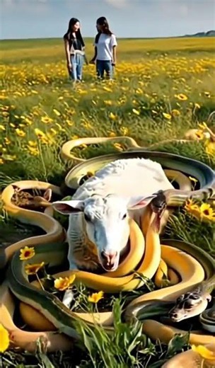 Two Giant Pythons Attack! Dog's Terrifying