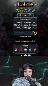 Loldle 14.04.2026 #domshifttv #leagueoflegends #stream #twitch #leaguetiktok #gaming #riotgames