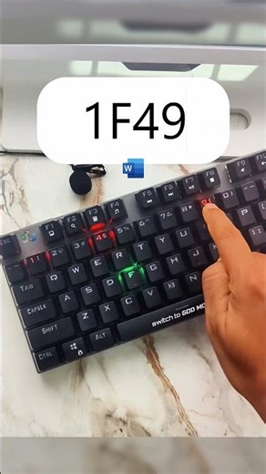 MS Word Secret Shortcut to Draw a Flower in Seconds #MSWordTips #KeyboardShortcuts