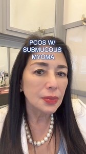 PCOS WITH SUBMUCOUS MYOMA. Polycystic ovary syndrome (PCOS) is associated with hormonal imbalances, particularly elevated levels of androgens, insulin resistance, and irregular menstrual cycles. These factors can influence the development of uterine conditions, including myomas (also known as fibroids). Research shows that women with PCOS may have an increased risk of developing myomas due to the excess estrogen related to the hormonal imbalances that comes with PCOS. Estrogen plays a significan