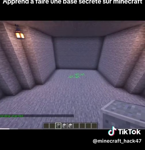 Créer une base secrète sur Minecraft : Partie 3