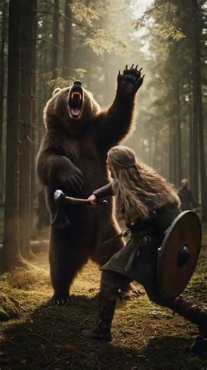 🔥 BJORN IRONSIDE — The Bear Test #ancientwars #facts #history