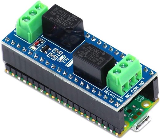 Amazon.com: sb components Raspberry Pi Pico Board con Pico 3V Relay HAT Raspberry Pi Pico Relay Board para Raspberry Pi Pico, Raspberry Pi Pico Kit : Electrónica