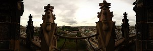 Scott Monument View from the top 360 Panorama | 360Cities