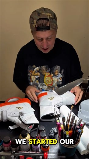 Custom Boxing Shoes for a YOUNG #1 Ranked Fighter