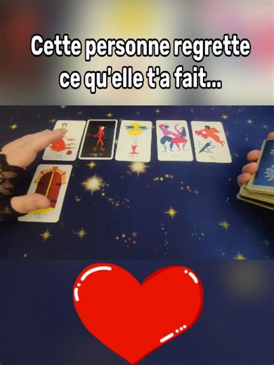 💔 Cette personne regrette ce qu'elle t'a fait... Si ce message résonne avec toi, laisse un ❤️​ en commentaire. 📩 Infos et tarifs par DM. ✨ Guidances privées disponibles à partir de 15 €. #tiragesentimental #voyancefrance #voyancetiktok #cartomancie #cartomancievoyance #guidancespirituelle #guidanceintuitive #flammesjumelles