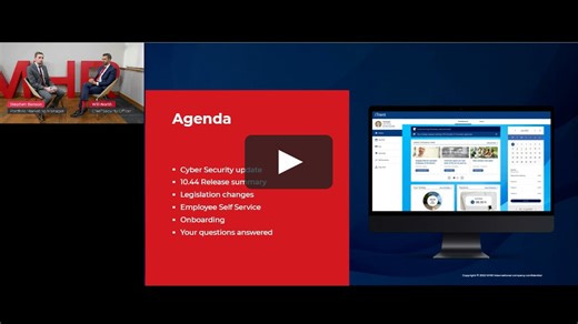iTrent 10.44 Showcase | MHR