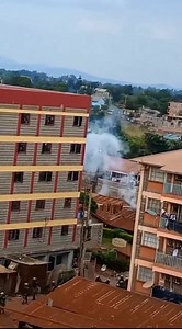 Police in Embu Town firing tear gas into residential areas, forcing residents to remain indoors as security operations intensify following Tuesday's protests sparked by the arrest of Manyatta MP Gitonga Mukunji. | Cyprian Is, Nyakundi
