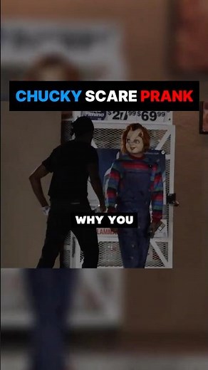 CHUCKY SCARE PRANK 😬