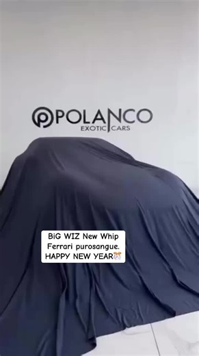 Wizkid's New Ferrari Puro Sangue Revealed