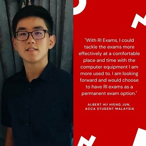 헠혆 헥헲헺헼혁헲 헜헻혃헶헴헶헹헮혁헲헱 험혅헽헲헿헶헲헻헰헲: 헔헹헯헲헿혁 헛헶헶 As ACCA conducts more remote exam sessions all across the globe, students like Albert are quickly making remotely invigilated exams as their preferred option! #MyRemote #MyRI #ACCAExams #ACCARemoteInvigilation #ACCACambodia | ACCA | Facebook