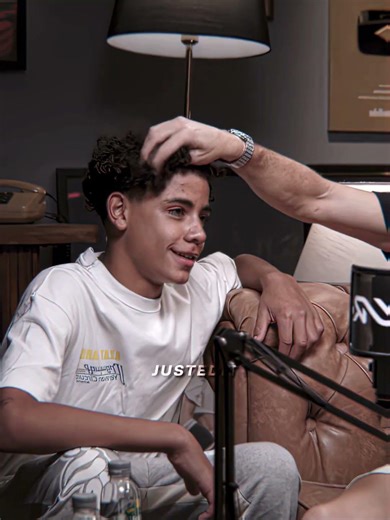 Ronaldo JR Is Obsessed With His Hair..😂😂