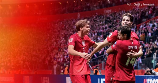 Piłka nożna - Eliminacje Mistrzostw Świata 2026 - mecz barażowy (#1), Warszawa, Stadion Narodowy: Polska - Albania, Oglądaj na TVP VOD