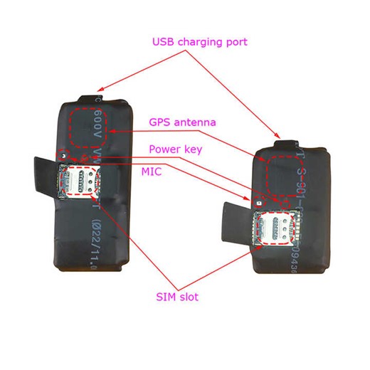 S3 S7 GPS Tracker GSM GPS Wifi Locator ZX303 Module Alarm Web APP Tracking TF Card Voice Recorder Real Time SMS 1000mah Battery