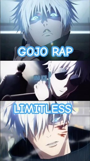 GOJO RAP - LIMITLESS #gojo #sukuna #jujutsukaisen #anime #shorts #viral #fyp #rap #animerap
