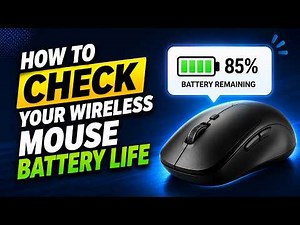 How To Check Your Wireless Mouse Battery Life