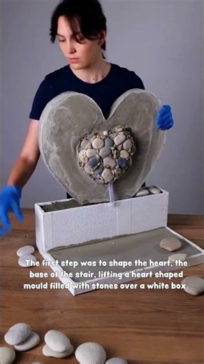 Enchanting DIY Fountain: Craft Your Own Stone Wonderland! ⛲💖