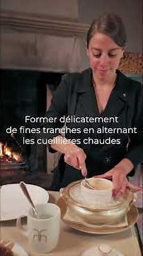 Le service à la cuillère du Foie Gras d'Oie Haeberlin