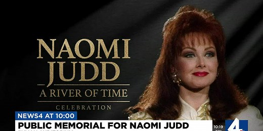 Public memorial for Naomi Judd