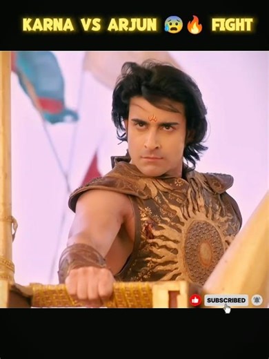 Karna vs Arjun ka Akhri Larai🔥😰!#shorts #karna #mahabharat
