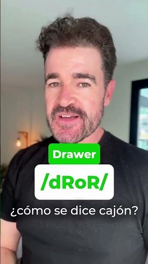 🗄How to pronounce DRAWER in English