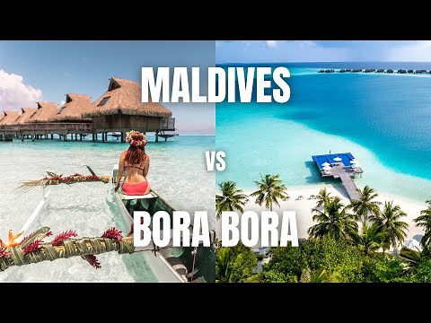 WHICH IS BETTER? Bora Bora vs. Maldives // BEST BEACH VACATION