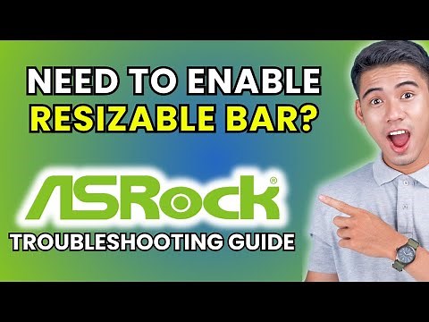 How to Enable Resizable Bar on ASRock [2025 Method]