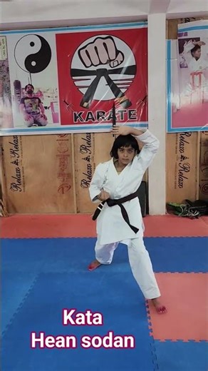 kata Hean sodan #karate #shotokan #shotokankata #speed #power #timing #confidence #girlspower