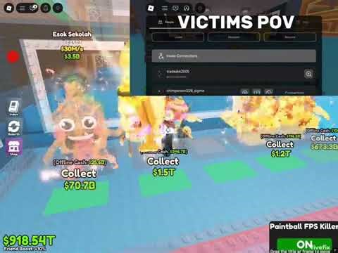 💣PAINTBALL GUN FPS KILLER | WORKING | STEAL A BRAINROT |SYNTRIX