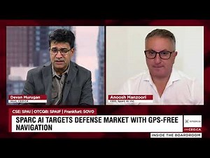SPARC AI Targets Defense Market with GPS-Free Navigation