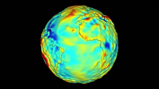 7,000-Kilometer Gravity Anomaly Detected By NASA Over The Atlantic. It Came With A "Geomagnetic Jerk".