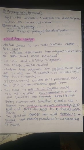 Fermentation product: dairy product, principles of cheese making and cheddar cheese