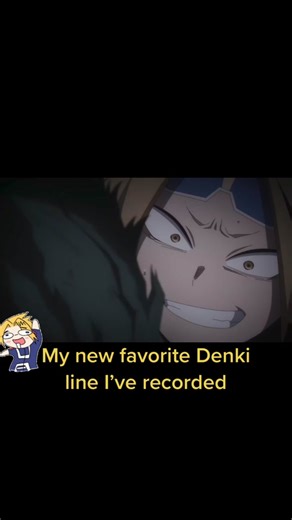 This is my new favorite #denki #kaminari line I’ve recorded. From the newest #myheroacademia #dub episode. #voiceactor ⚡️⚡️⚡️⚡️⚡️⚡️⚡️⚡️⚡️⚡️⚡️⚡️⚡