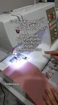 The most practical way to make ruffles on a home sewing machine #sewing #sewinglessons #learningt...