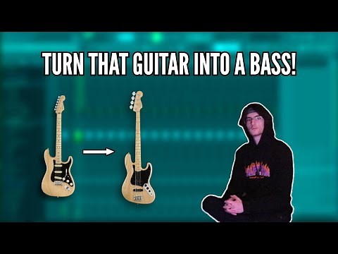 How to Make Your Electric Guitar Sound Like a Bass Guitar in FL Studio