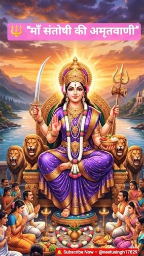 #santoshimaa 🔱#amratvani 🙏#shorts #youtubeshorts #ytshorts 🎬🚀⚡