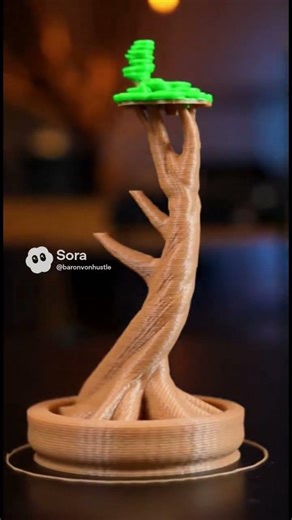 3D Printing a Bonsai Tree 🌱 | Satisfying Watch #BonsaiTree
