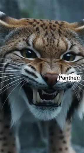 Panther vs Lynx on Cliff | Wild Encounter 🐾⛰️