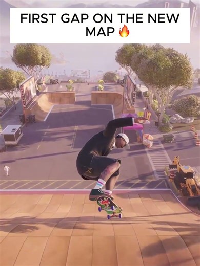 GAP CHALLENGE COMPLETED 🔥 #skate4 #skate #shorts