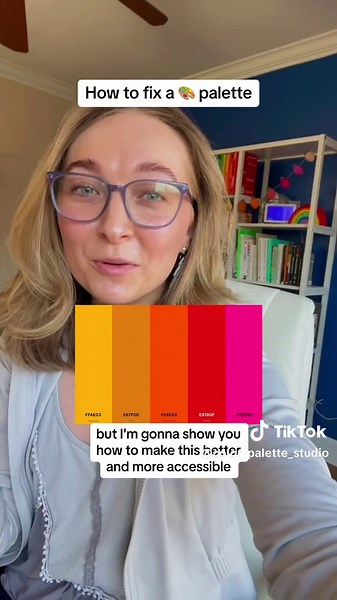 How to fix a bold and bright color palette 🎨 #colorpalette #colorpalettes #graphicdesign #graphicdesigner #graphicdesigntips