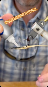 NEW! Our spoon minnow tutorial is complete and up on our YouTube channel! Give it a watch and enjoy tying and fishing this fun pattern! #flytying #flyshop #tieflies #flyfishing #mossycreekflyfishing | mossycreekflyfishing
