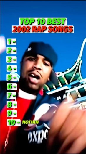 Top 10 Best 2002 Rap Songs #eminem #youtubeshorts