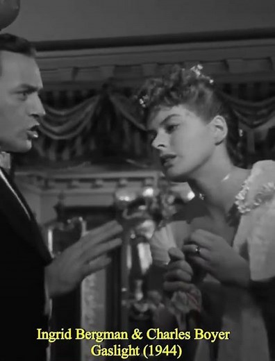 Ingrid Bergman & Charles Boyer "Gaslight" (1944)