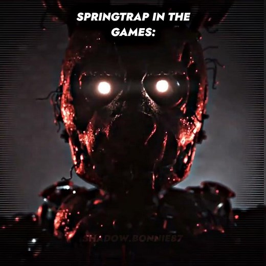 springtrap in the vhs tapes #fnaf #shorts #viralshorts